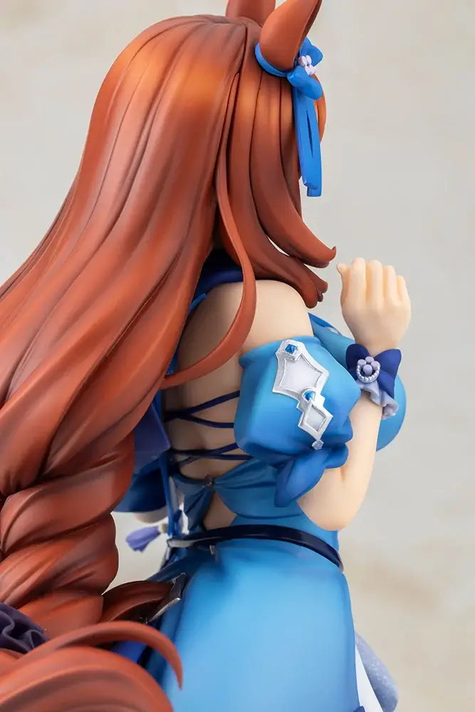 Figurine Super Creek de Uma Musume Pretty Derby par Kotobukiya, scale 1/7 en PVC peint, hauteur 276 mm